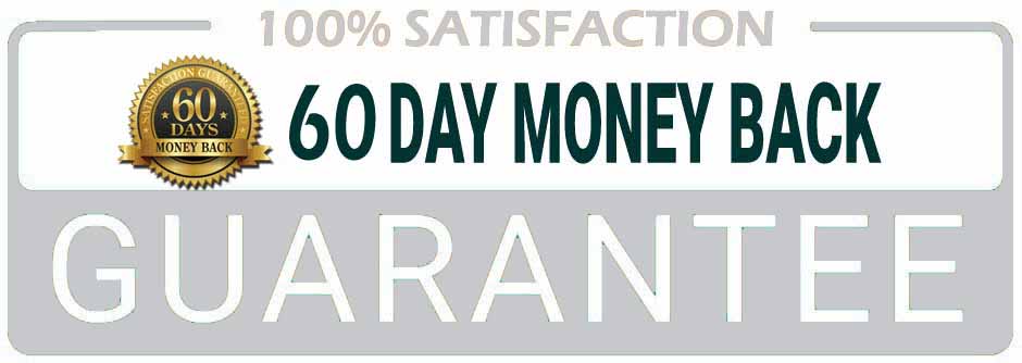 60-Day Money Back Guarantee Seal